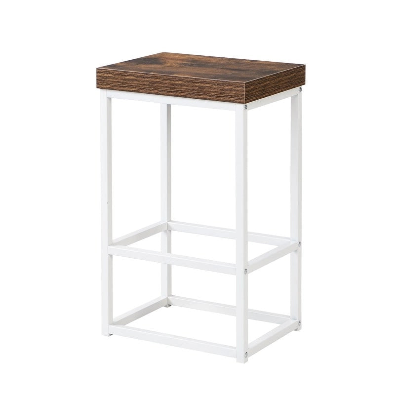 Juego de isla de cocina con extensión plegable y 2 asientos