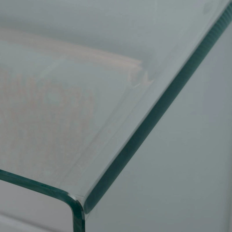 Escritorio de oficina de cristal templado Ramona