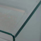Escritorio de oficina de cristal templado Ramona