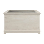 Mesa de centro de cristal Lennox Farmhouse con almacenamiento de Bush Furniture