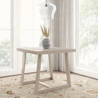 Mesa de comedor clásica de madera maciza de altura de mostrador - 42