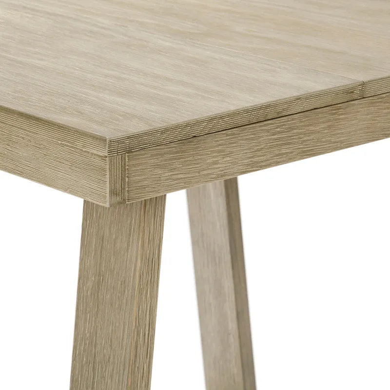Mesa de comedor clásica de madera maciza de altura de mostrador - 42