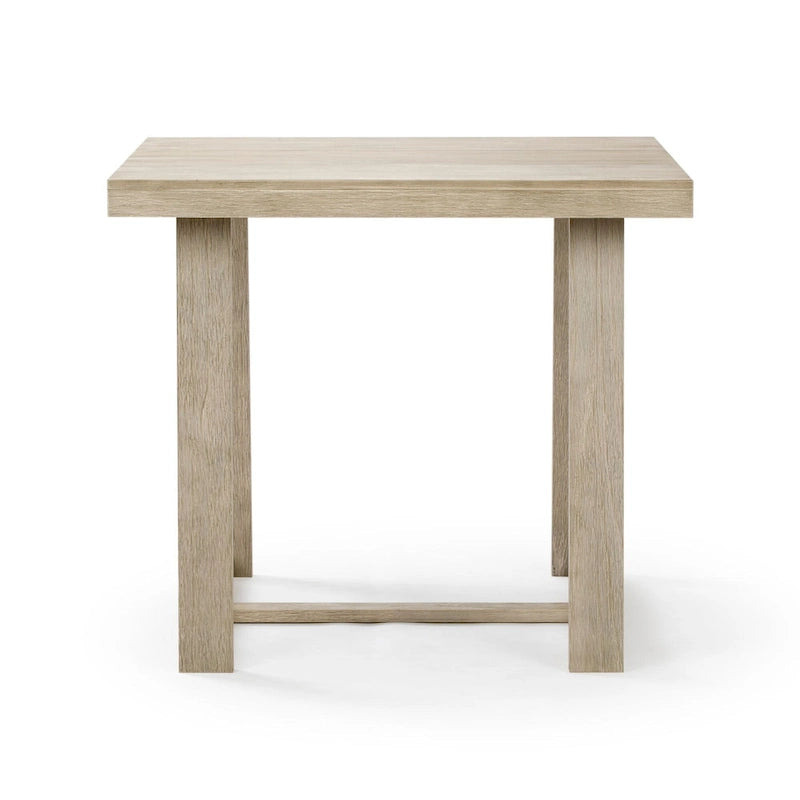 Mesa de comedor clásica de madera maciza de altura de mostrador - 42