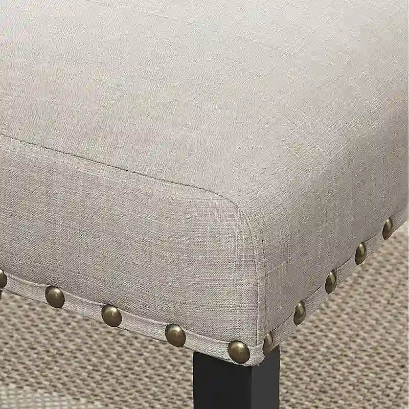 Juego de comedor de 5 piezas, mesa redonda de pedestal con 4 elegantes sillas