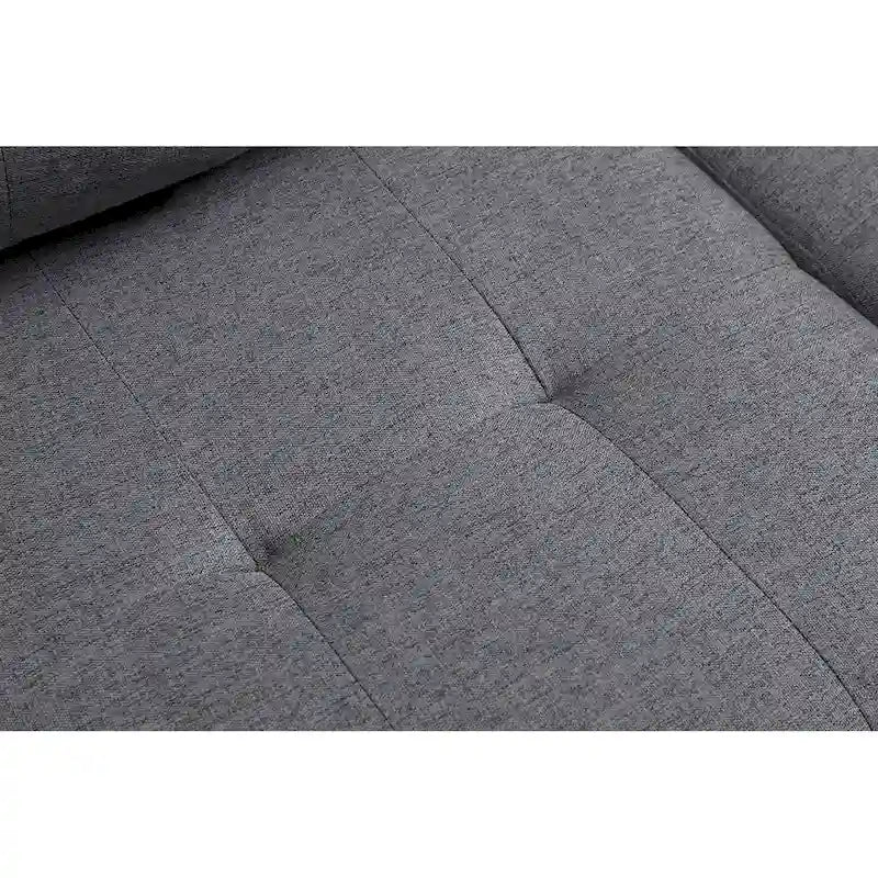 Sofá de sala de estar con chaise longue convertible