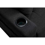 Sofá de sala de estar con chaise longue convertible