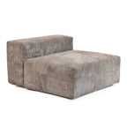 Sofá y Sillones Cómodos Tapizados en Pana de Asiento Profundo con Patas de Madera Maciza para Sala de Estar