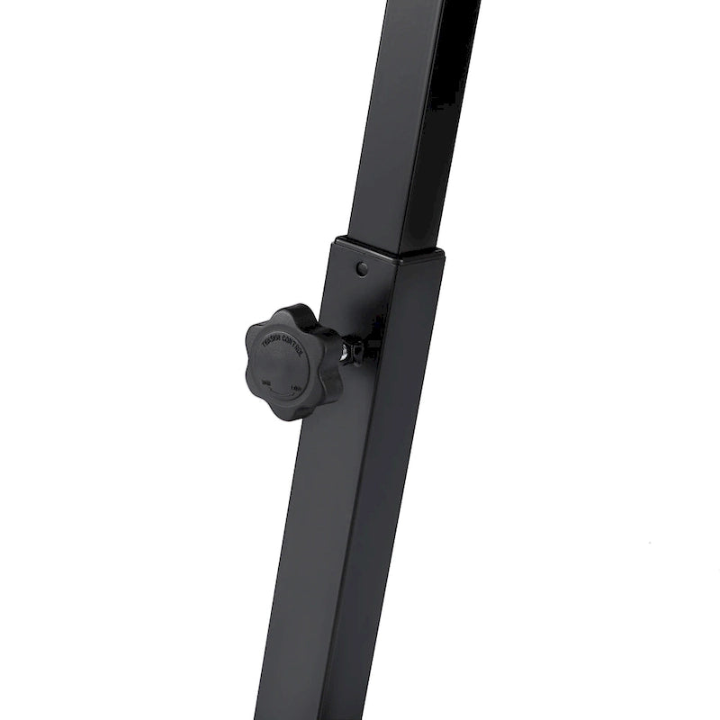Mesa de Carro para Laptop Móvil Ajustable en Altura con Tapa Sólida