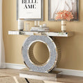 Mesa Consola de Entrada Glamorosa Espejo Mesa Decorativa