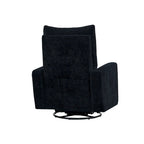 Sillón reclinable giratorio y deslizante eléctrico de 33.5W con cargador USB, juego de 2