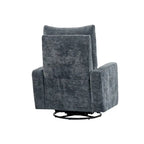 Sillón reclinable giratorio y deslizante eléctrico de 33.5W con cargador USB, juego de 2