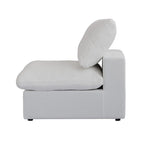 Sofá modular seccional Cloud, sofá de plumas cómodo para sala de estar