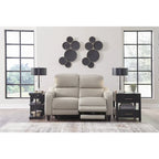 Sofá reclinable eléctrico - 62W x 40D x 42H