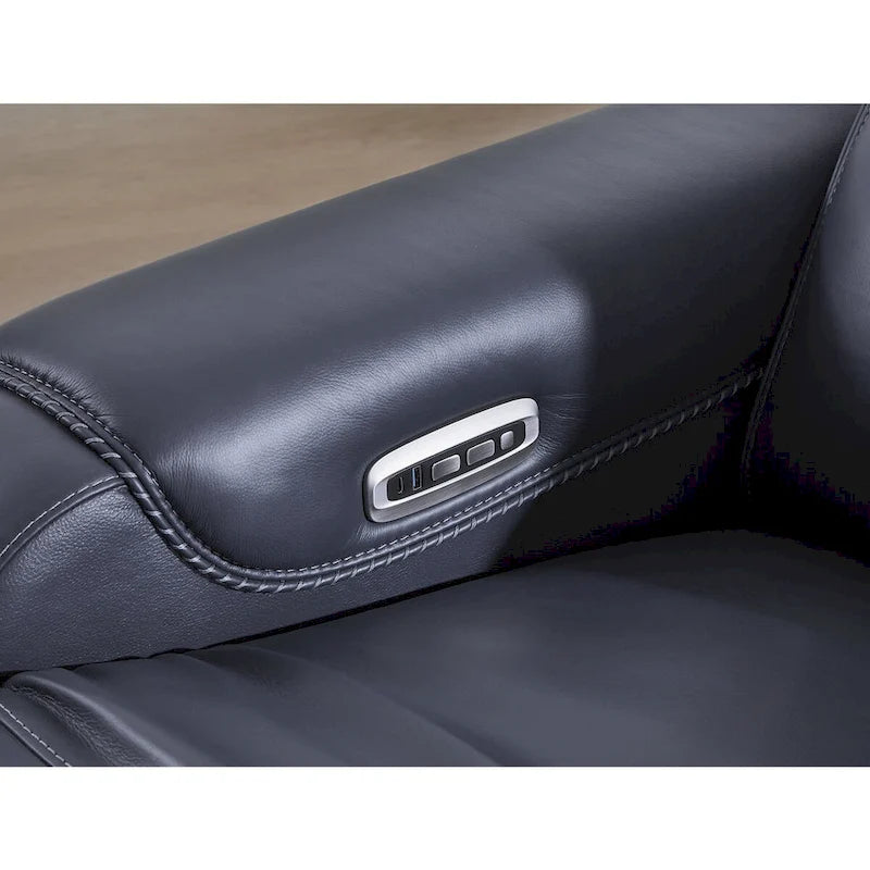 Sofá reclinable eléctrico - 62W x 40D x 42H