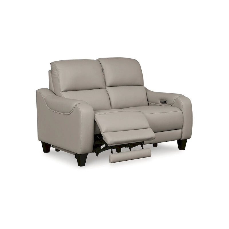 Sofá reclinable eléctrico - 62W x 40D x 42H