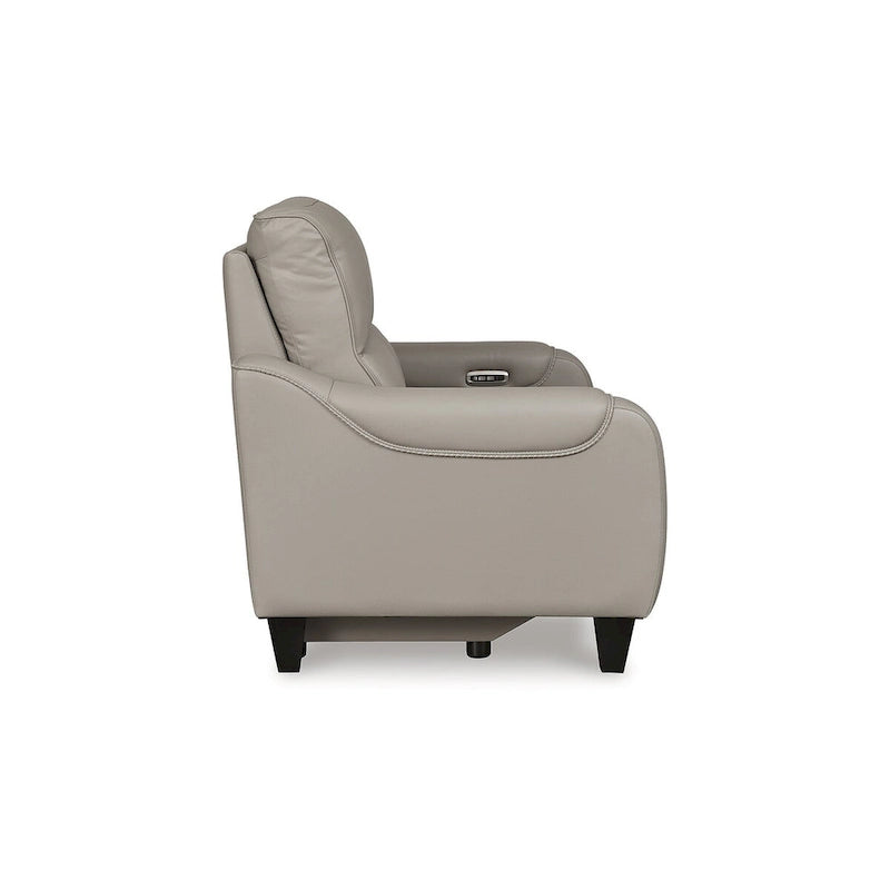 Sofá reclinable eléctrico - 62W x 40D x 42H
