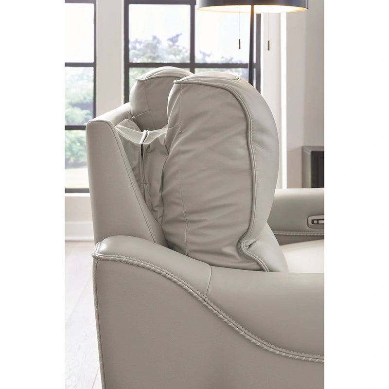 Sofá reclinable eléctrico - 62W x 40D x 42H
